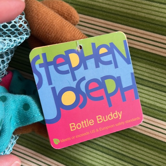 Stephen Joseph Bottle Buddy water bottle carrier - Picture 2 of 4